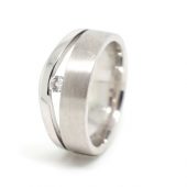 Anel Noivado Ourivesaria Ana de Lima - Anel Ouro e Diamantes Ana de Lima