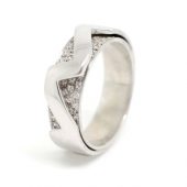 Anel Noivado Ourivesaria Ana de Lima - Anel Ouro e Diamantes