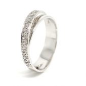 Anel Noivado Ourivesaria Ana de Lima - Anel Ouro e Diamantes