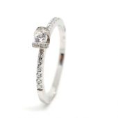 Anel Noivado Ourivesaria Ana de Lima - Anel Ouro e Diamantes