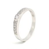 Anel Noivado Ourivesaria Ana de Lima - Anel Ouro e Diamantes