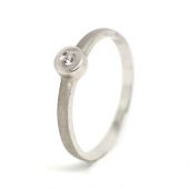 Anel Noivado Ourivesaria Ana de Lima - Anel Ouro e Diamantes