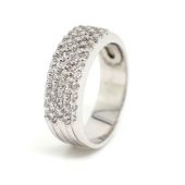 Anel Noivado Ourivesaria Ana de Lima - Anel Ouro e Diamantes