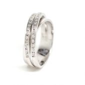 Anel Noivado Ourivesaria Ana de Lima - Anel Ouro e Diamantes