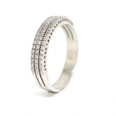 Anel Noivado Ourivesaria Ana de Lima - Anel Ouro e Diamantes