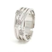 Anel Noivado Ourivesaria Ana de Lima - Anel Ouro e Diamantes