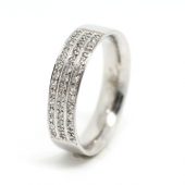 Anel Noivado Ourivesaria Ana de Lima - Anel Ouro e Diamantes